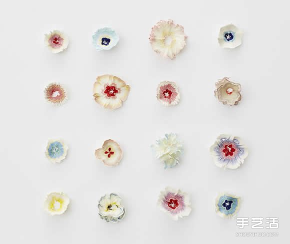 用削铅笔器DIY出一朵朵永生的美丽纸花朵 - 诺云双维造物网