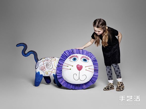 通过3D电脑模型将孩子们想像中的朋友做出来(图4)