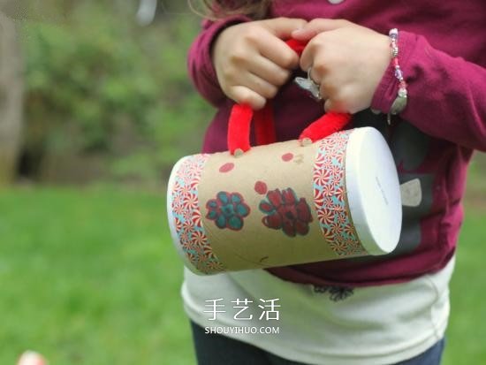 幼儿玩具包包的做法 废纸盒制作手提包玩具 - 诺云双维造物网