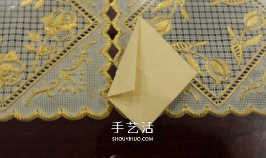 漂亮立体雨伞折纸图解 纸雨伞的折法步骤图(图4) 漂亮立体雨伞折纸图解 纸雨伞的折法步骤图(图4)