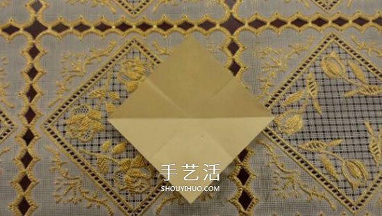 漂亮立体雨伞折纸图解 纸雨伞的折法步骤图(图2) 漂亮立体雨伞折纸图解 纸雨伞的折法步骤图(图2)