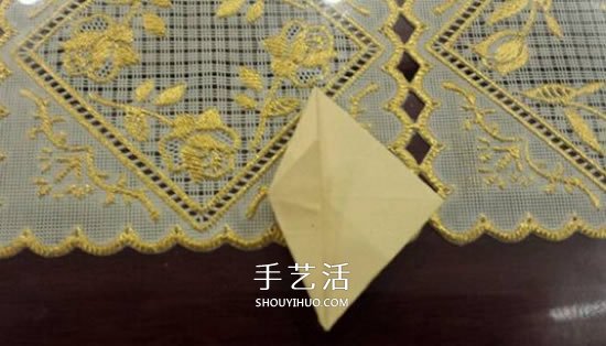 漂亮立体雨伞折纸图解 纸雨伞的折法步骤图(图7) 漂亮立体雨伞折纸图解 纸雨伞的折法步骤图(图7)