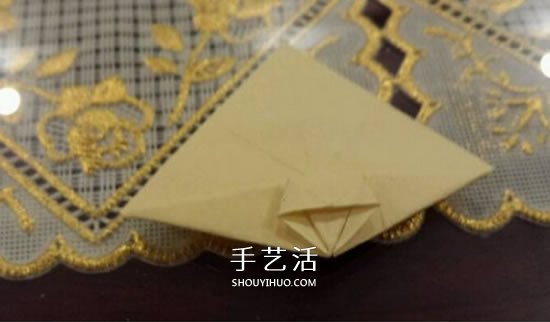 漂亮立体雨伞折纸图解 纸雨伞的折法步骤图(图10) 漂亮立体雨伞折纸图解 纸雨伞的折法步骤图(图10)