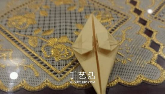 漂亮立体雨伞折纸图解 纸雨伞的折法步骤图(图11) 漂亮立体雨伞折纸图解 纸雨伞的折法步骤图(图11)