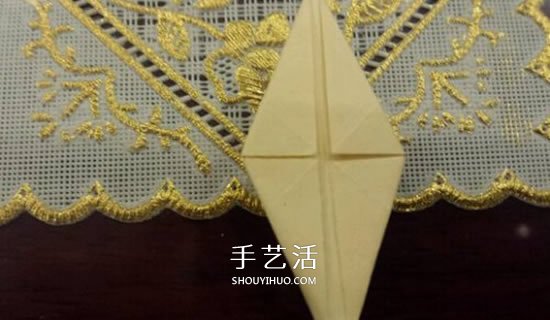 漂亮立体雨伞折纸图解 纸雨伞的折法步骤图(图12) 漂亮立体雨伞折纸图解 纸雨伞的折法步骤图(图12)