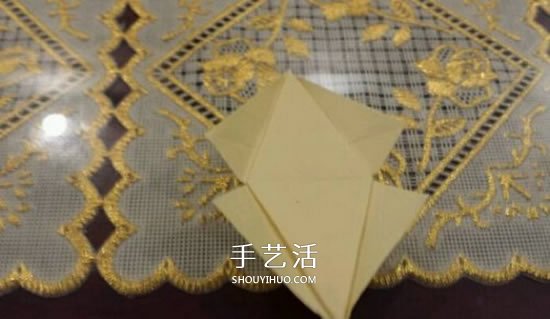 漂亮立体雨伞折纸图解 纸雨伞的折法步骤图(图13) 漂亮立体雨伞折纸图解 纸雨伞的折法步骤图(图13)