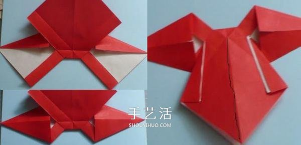 手工折纸蝴蝶结步骤图 简易蝴蝶结折叠方法(图7) 手工折纸蝴蝶结步骤图 简易蝴蝶结折叠方法(图7)