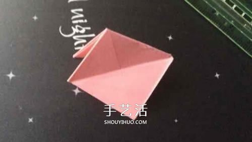 立体纸花球的折法图解 怎么折纸立体花球步骤(图18) 立体纸花球的折法图解 怎么折纸立体花球步骤(图18)