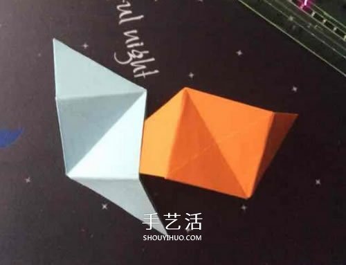 立体纸花球的折法图解 怎么折纸立体花球步骤(图19) 立体纸花球的折法图解 怎么折纸立体花球步骤(图19)