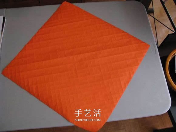 立体南瓜灯的折纸图解 手工复杂南瓜灯的折法(图3) 立体南瓜灯的折纸图解 手工复杂南瓜灯的折法(图3)