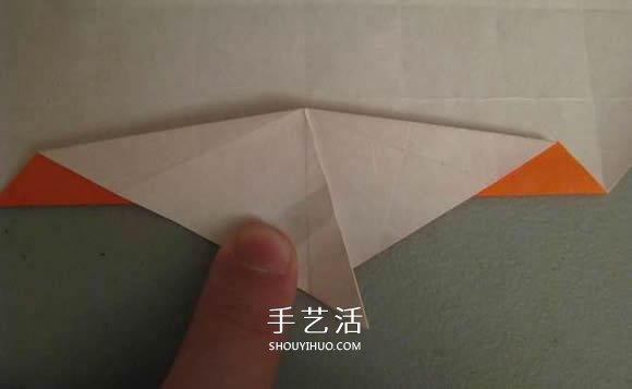 立体南瓜灯的折纸图解 手工复杂南瓜灯的折法(图27) 立体南瓜灯的折纸图解 手工复杂南瓜灯的折法(图27)
