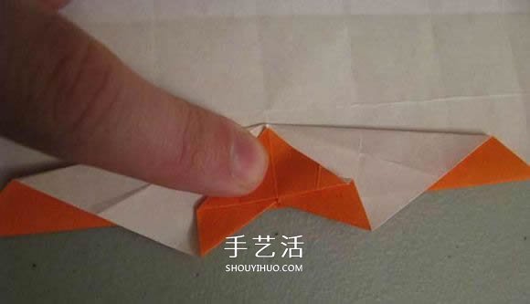 立体南瓜灯的折纸图解 手工复杂南瓜灯的折法(图29) 立体南瓜灯的折纸图解 手工复杂南瓜灯的折法(图29)