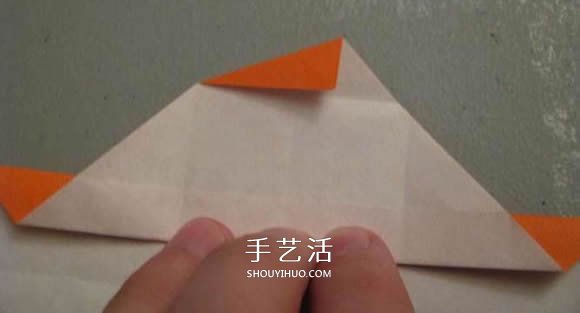 立体南瓜灯的折纸图解 手工复杂南瓜灯的折法(图34) 立体南瓜灯的折纸图解 手工复杂南瓜灯的折法(图34)