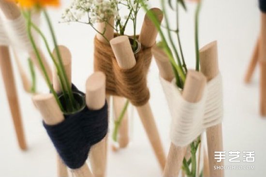 个性试管花瓶DIY教程 玻璃试管制作花瓶创意(图2) 个性试管花瓶DIY教程 玻璃试管制作花瓶创意(图2)