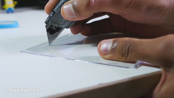 自制3D全像投影 只需要CD盒就能轻松搞定(图3) 自制3D全像投影 只需要CD盒就能轻松搞定(图3)