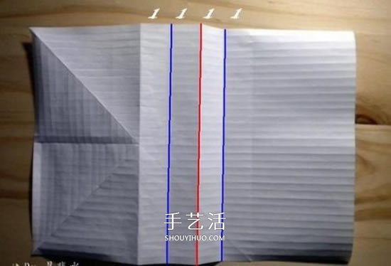 北条高史的天使之翼折纸CP图+实拍图解教程(图14) 北条高史的天使之翼折纸CP图+实拍图解教程(图14)