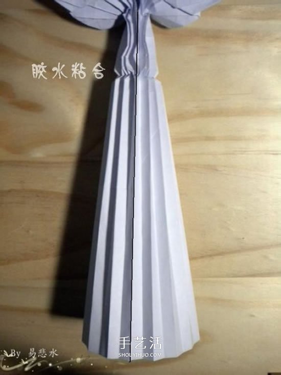 北条高史的天使之翼折纸CP图+实拍图解教程(图26) 北条高史的天使之翼折纸CP图+实拍图解教程(图26)