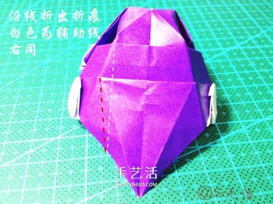 立体小汽车的折法图解 手工折纸汽车的折法(图21) 立体小汽车的折法图解 手工折纸汽车的折法(图21)