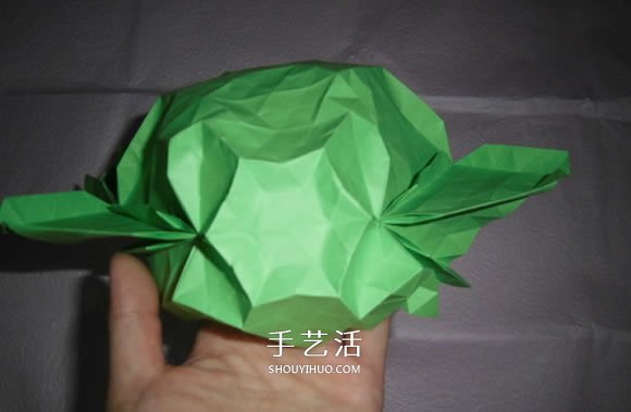 漂亮草帽子的折法图解 折纸花草帽的方法步骤(图15) 漂亮草帽子的折法图解 折纸花草帽的方法步骤(图15)