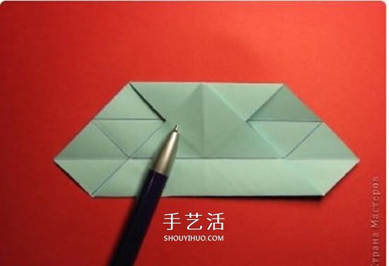 绿萝魔灵花球的折法图解 折纸绿萝魔灵花球教程(图9) 绿萝魔灵花球的折法图解 折纸绿萝魔灵花球教程(图9)