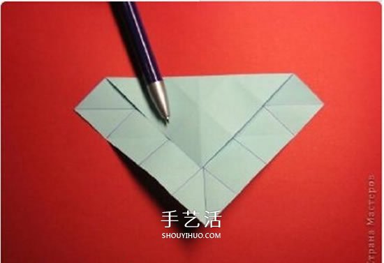 绿萝魔灵花球的折法图解 折纸绿萝魔灵花球教程(图4) 绿萝魔灵花球的折法图解 折纸绿萝魔灵花球教程(图4)