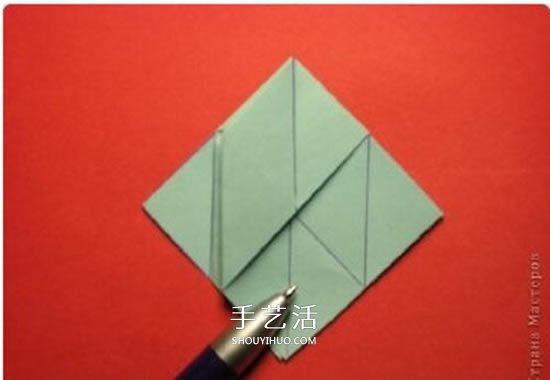 绿萝魔灵花球的折法图解 折纸绿萝魔灵花球教程(图12) 绿萝魔灵花球的折法图解 折纸绿萝魔灵花球教程(图12)