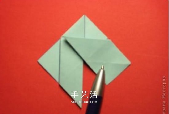 绿萝魔灵花球的折法图解 折纸绿萝魔灵花球教程(图13) 绿萝魔灵花球的折法图解 折纸绿萝魔灵花球教程(图13)
