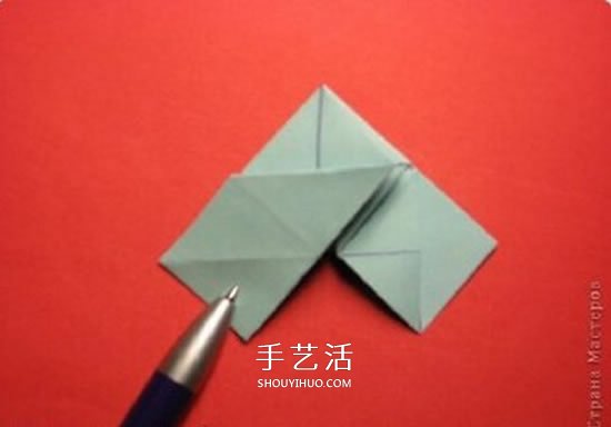 绿萝魔灵花球的折法图解 折纸绿萝魔灵花球教程(图15) 绿萝魔灵花球的折法图解 折纸绿萝魔灵花球教程(图15)