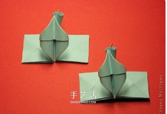 绿萝魔灵花球的折法图解 折纸绿萝魔灵花球教程(图24) 绿萝魔灵花球的折法图解 折纸绿萝魔灵花球教程(图24)