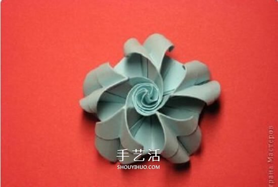 绿萝魔灵花球的折法图解 折纸绿萝魔灵花球教程(图28) 绿萝魔灵花球的折法图解 折纸绿萝魔灵花球教程(图28)