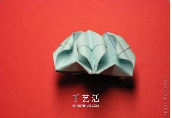 绿萝魔灵花球的折法图解 折纸绿萝魔灵花球教程(图30) 绿萝魔灵花球的折法图解 折纸绿萝魔灵花球教程(图30)