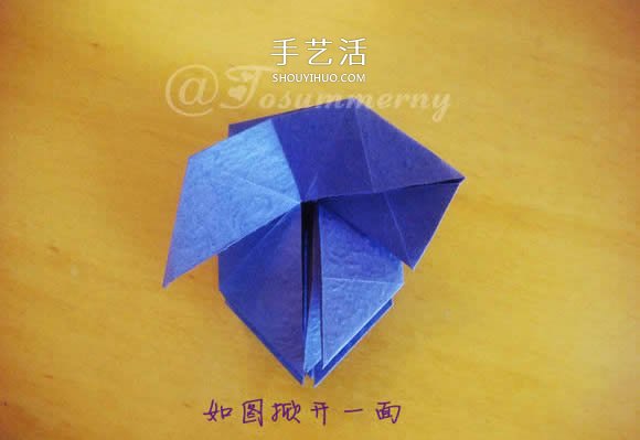 圣诞星折法图解教程 折纸圣诞星的方法步骤(图10) 圣诞星折法图解教程 折纸圣诞星的方法步骤(图10)