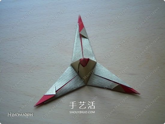 绿萝魔灵花球的折法图解 折纸绿萝魔灵花球教程(图40) 绿萝魔灵花球的折法图解 折纸绿萝魔灵花球教程(图40)