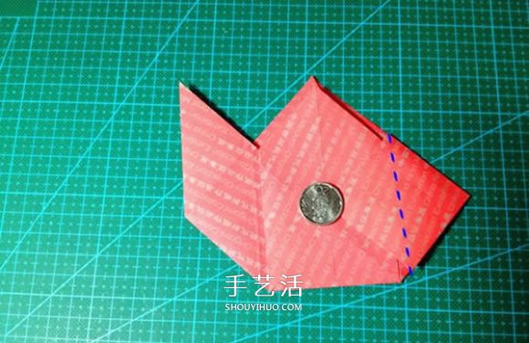 背着麻袋的可爱圣诞老人手工折纸图解教程(图20) 背着麻袋的可爱圣诞老人手工折纸图解教程(图20)