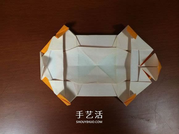 复杂立体跑车的折法 详细折纸跑车图解步骤(图44) 复杂立体跑车的折法 详细折纸跑车图解步骤(图44)