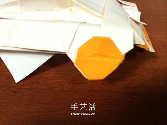 复杂立体跑车的折法 详细折纸跑车图解步骤(图58) 复杂立体跑车的折法 详细折纸跑车图解步骤(图58)