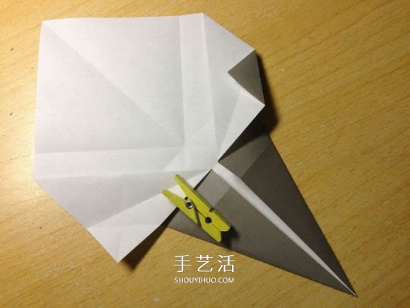挖土机的折纸方法图解 手工挖掘机的折法过程(图10) 挖土机的折纸方法图解 手工挖掘机的折法过程(图10)