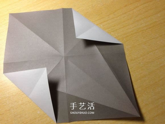 挖土机的折纸方法图解 手工挖掘机的折法过程(图7) 挖土机的折纸方法图解 手工挖掘机的折法过程(图7)