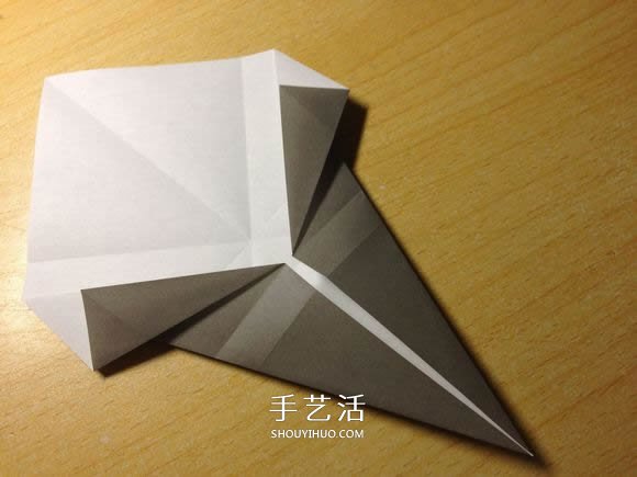 挖土机的折纸方法图解 手工挖掘机的折法过程(图9) 挖土机的折纸方法图解 手工挖掘机的折法过程(图9)