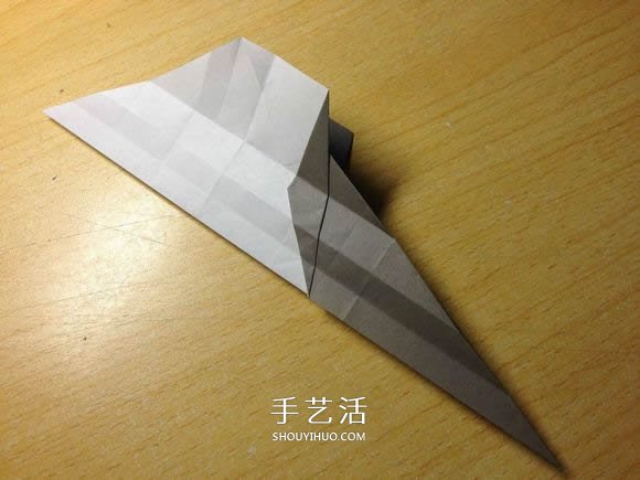 挖土机的折纸方法图解 手工挖掘机的折法过程(图22) 挖土机的折纸方法图解 手工挖掘机的折法过程(图22)