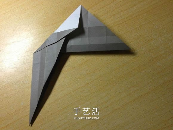 挖土机的折纸方法图解 手工挖掘机的折法过程(图24) 挖土机的折纸方法图解 手工挖掘机的折法过程(图24)