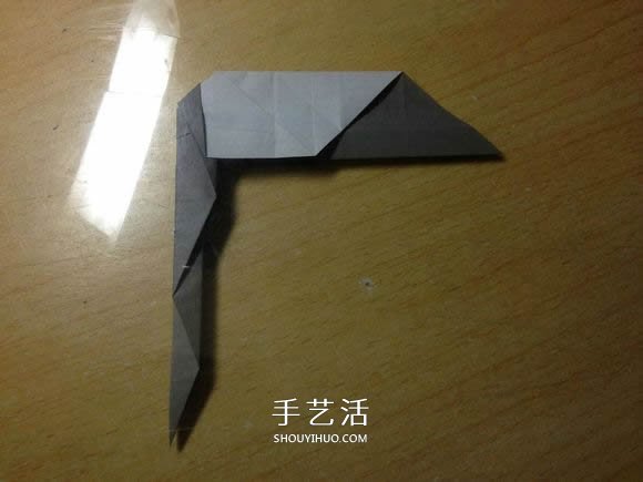 挖土机的折纸方法图解 手工挖掘机的折法过程(图27) 挖土机的折纸方法图解 手工挖掘机的折法过程(图27)