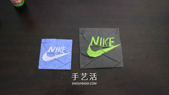 耐克标志的折纸方法 怎么折NIKE标志的图解(图39) 耐克标志的折纸方法 怎么折NIKE标志的图解(图39)
