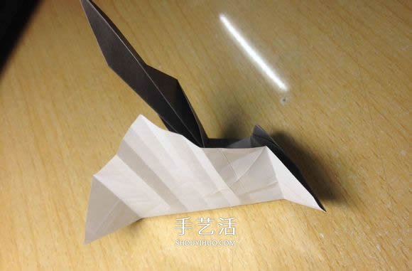 挖土机的折纸方法图解 手工挖掘机的折法过程(图38) 挖土机的折纸方法图解 手工挖掘机的折法过程(图38)
