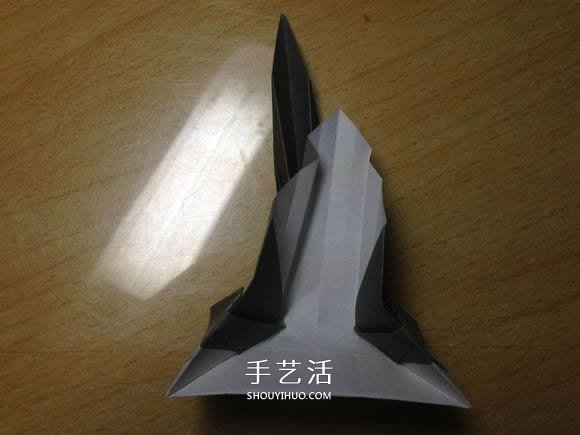 挖土机的折纸方法图解 手工挖掘机的折法过程(图42) 挖土机的折纸方法图解 手工挖掘机的折法过程(图42)