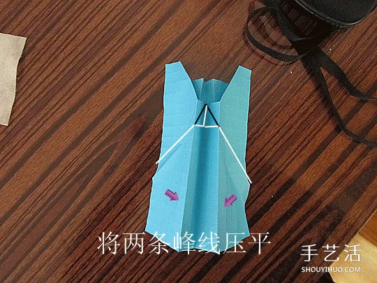 骷髅头的折纸方法图解 怎么折骷髅头的过程(图8) 骷髅头的折纸方法图解 怎么折骷髅头的过程(图8)