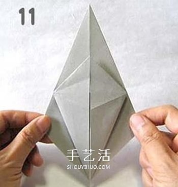 怎么折纸幽灵的方法 万圣节折纸幽灵图解教程(图8) 怎么折纸幽灵的方法 万圣节折纸幽灵图解教程(图8)