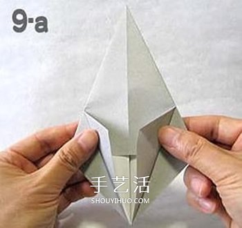 怎么折纸幽灵的方法 万圣节折纸幽灵图解教程(图4) 怎么折纸幽灵的方法 万圣节折纸幽灵图解教程(图4)