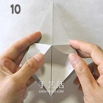 怎么折纸幽灵的方法 万圣节折纸幽灵图解教程(图7) 怎么折纸幽灵的方法 万圣节折纸幽灵图解教程(图7)