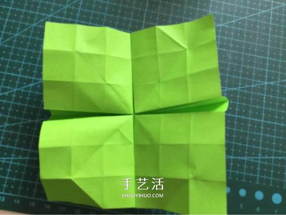 拼图零片的折纸方法 手工折纸拼图的图解教程(图9) 拼图零片的折纸方法 手工折纸拼图的图解教程(图9)